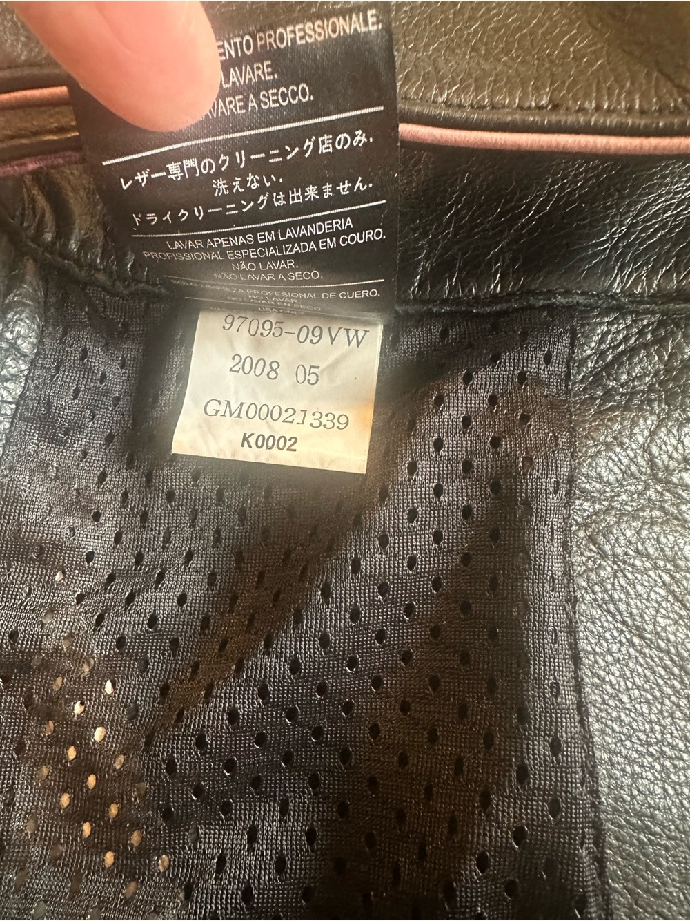 Harley Davidson Women's Leather Chaps Black Motorcycle Embroidered Small - Picture 6 of 9